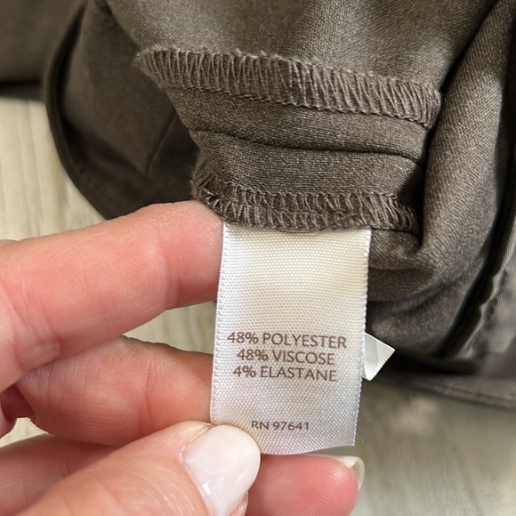 J Jill brown dress pants size 10 petite. NWT - Picture 6 of 10